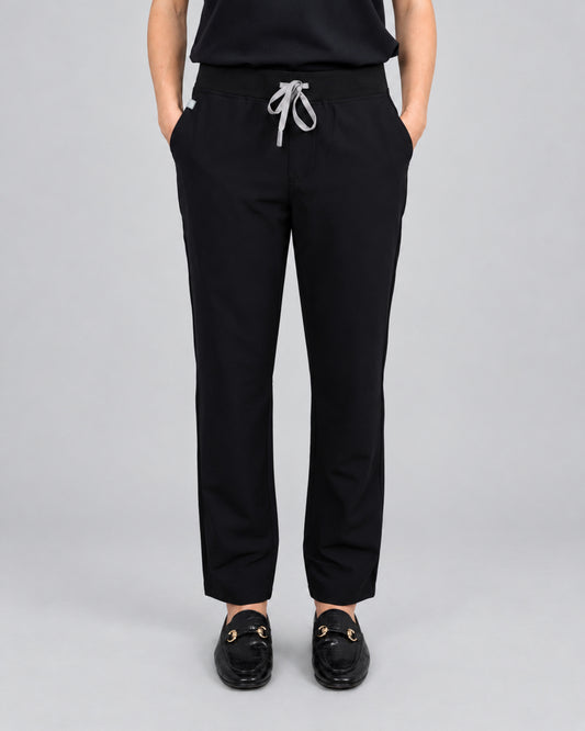 Women’s Straight Scrub Pants - Black